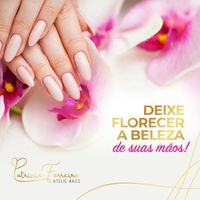 Ateliê Patrícia Ferreira - Alongamento de Unhas em Gel e Fibra de Vidro