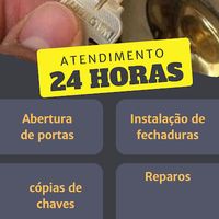 Chaveiro 24hs Brazilian Security