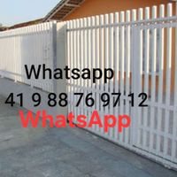 Serralheria Alcizos . Boqueirão. Portão e grade de ferro metalao,chapa . Sacada portão e muro de alu