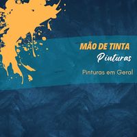 Mão de tinta pinturas