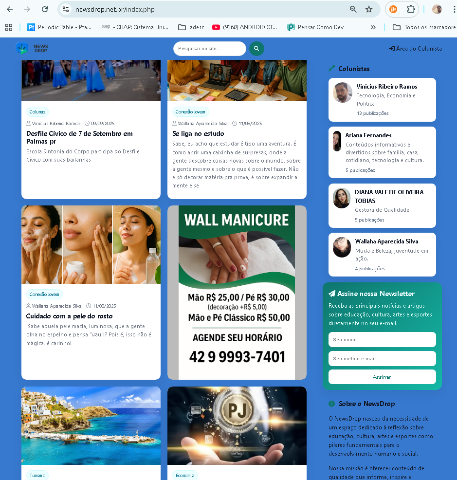 site newsdrop